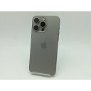 【中古】Apple 国内版 【SIMフリー】 iPhone 15 Pro Max 512GB ナチュラルチタニウム MU6W3J/A【広島】保証期間1ヶ月【ラン...
