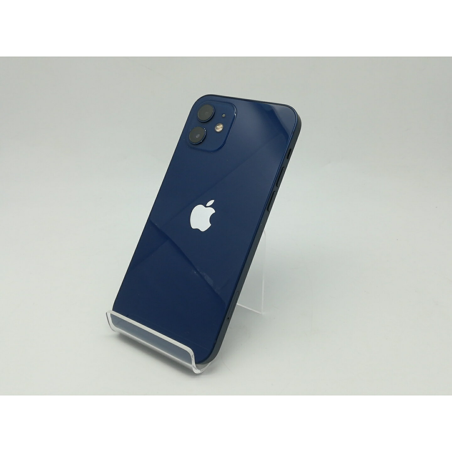【中古】Apple au 【SIMロック解除済み】 iPhone 12 128GB ブルー MGHX3J/A【広島】保証期間1ヶ月【ランクB】