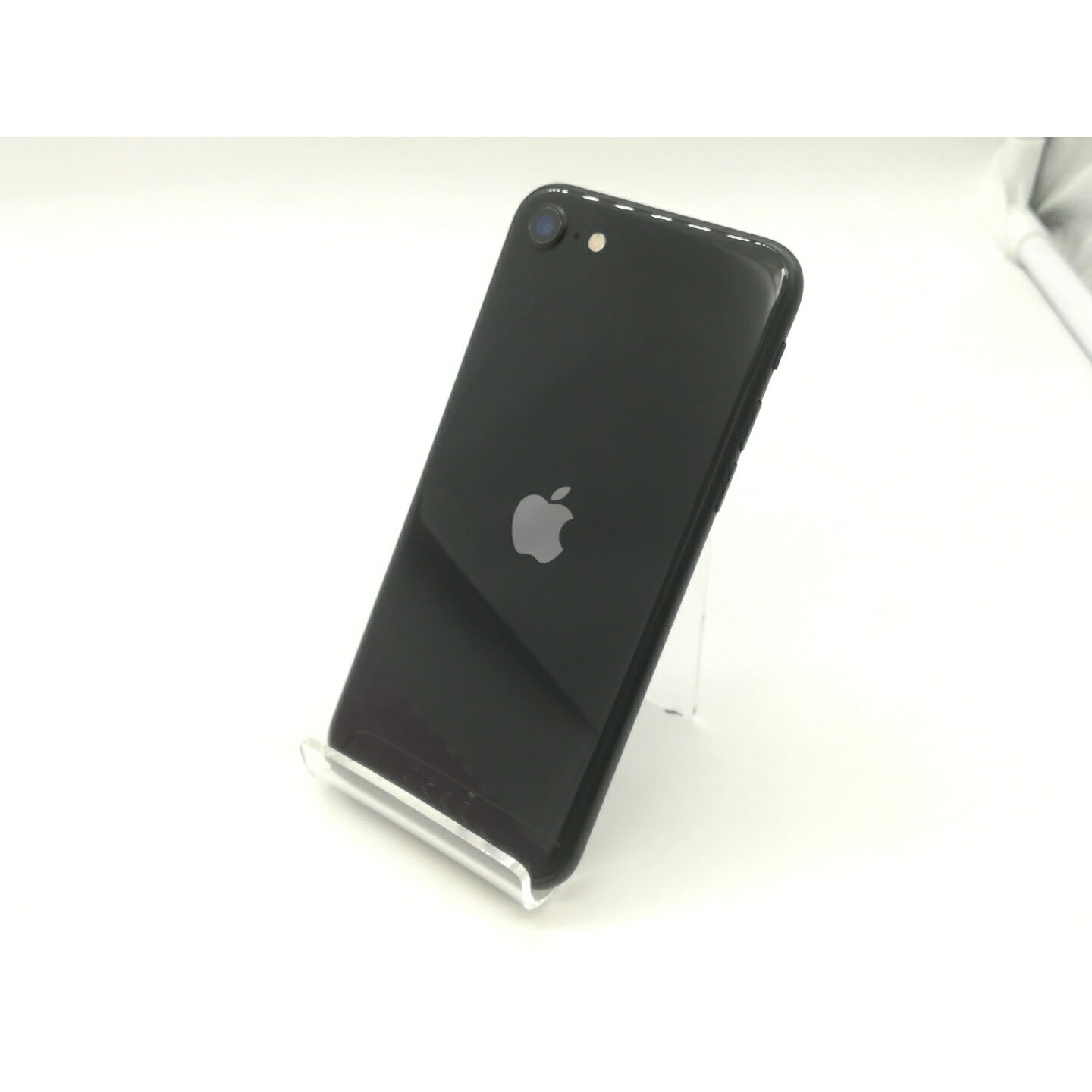 【中古】Apple SoftBank 【SIMロック解除済み】 iPhone SE（第2世代） 64GB ブラック MX9R2J/A【広島】保証期間1ヶ月【ランクC】
