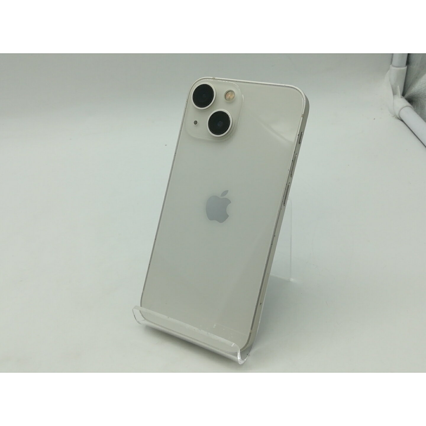 【中古】Apple docomo 【SIMフリー】 iPhone 13 mini 512GB スターライト MLJR3J/A【広島】保証期間1ヶ月【ランクC】