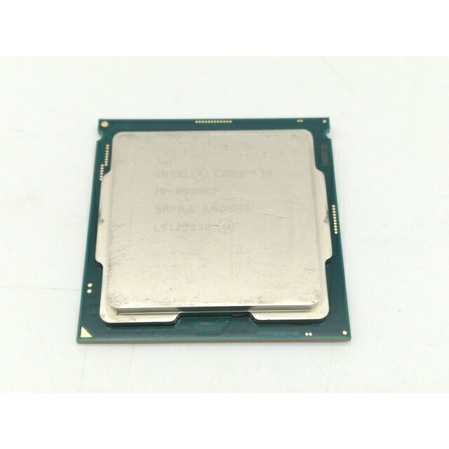 【中古】Intel Core i9-9900KF 3.6GHz/TB:5GHz/SRFAA/P0 BOX LGA1151/8C/16T/L3 16M/No iGPU/TDP95W【広島】保証期間1週間