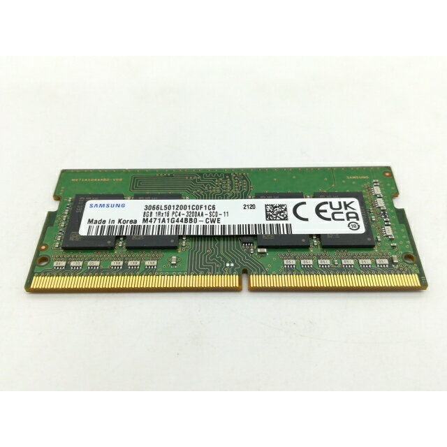 【中古】260PIN 8GB DDR4-3200(PC4-25600) SODIMM 【ノートPC用】【広島】保証期間1週間