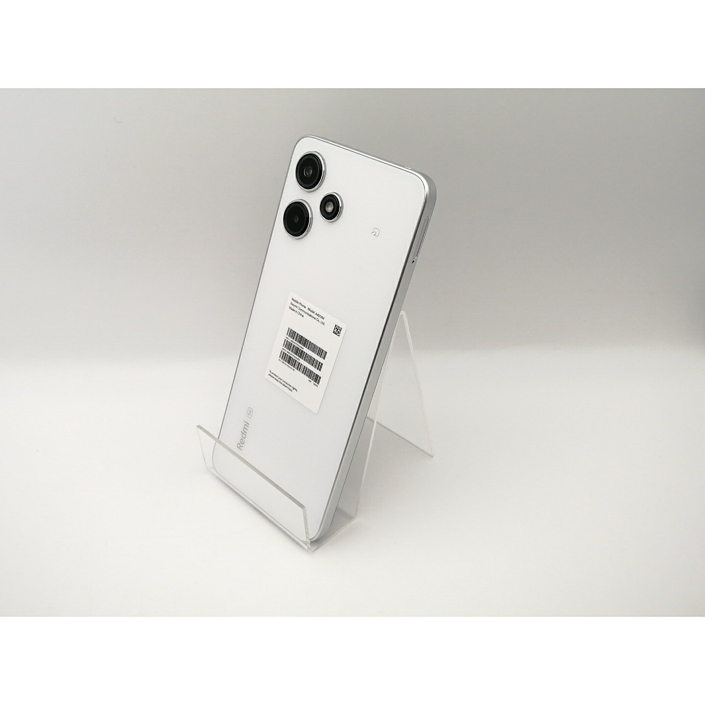 【中古】Xiaomi SoftBank 【SIMフリー】 Redmi 12 5G 4GB 128GB ムーンライトホワイト【熊本】保証期間1ヶ月【ランクB】