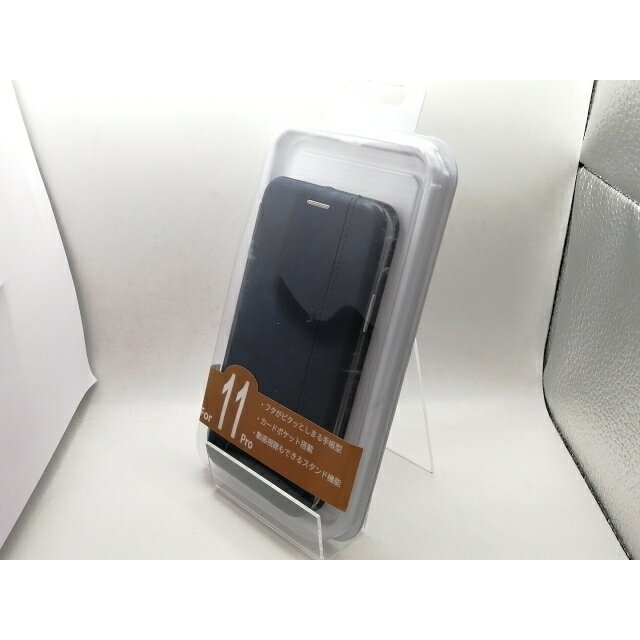【未使用】FRANCEKIDS iPhone手帳型ケース iPhone11Pro用 ネイビー【熊本】保証期間1週間