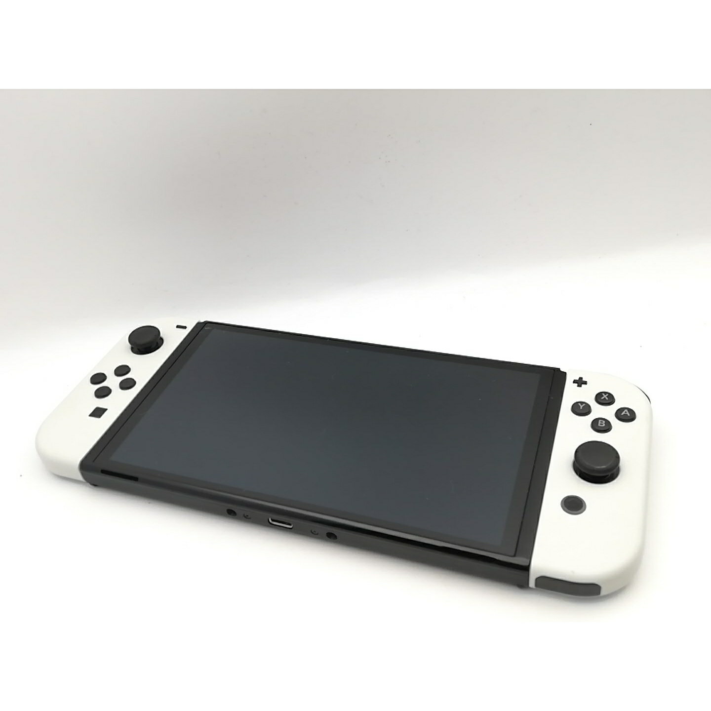 【中古】Nintendo Switch 本体 (有機ELモデル) HEG-S-KAAAA ホワイト 【2021年10月】【熊本】保証期間1ヶ月【ランクB】