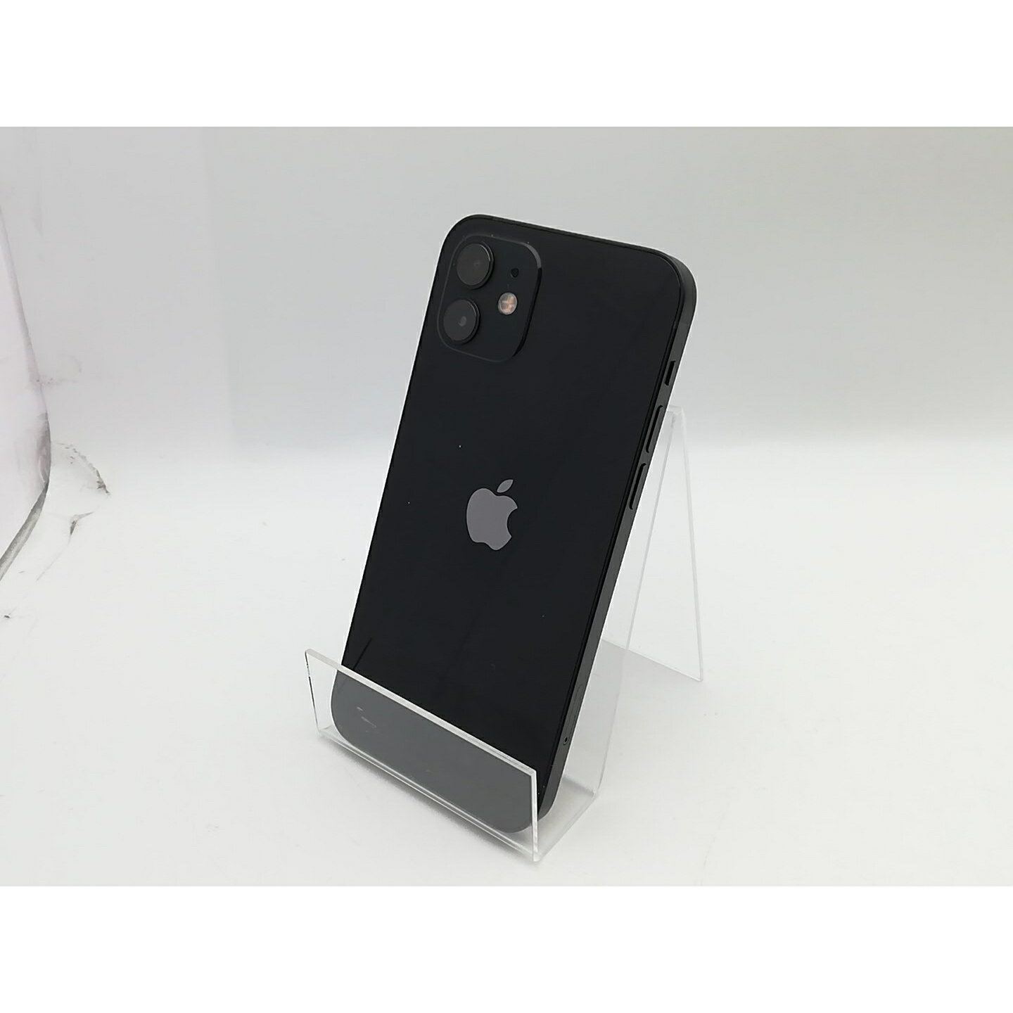 【中古】【赤ロム保証あり】Apple au 【SIMロック解除済み】 iPhone 12 64GB ブラック MGHN3J/A【熊本】保証期間1ヶ月【ランクB】