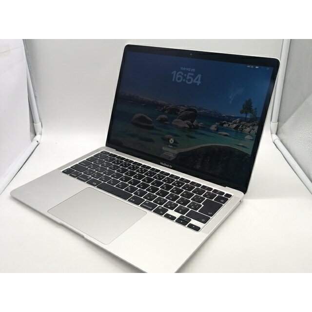 【中古】Apple MacBook Air 13インチ M1(CPU:8C/GPU:7C) 8GB/256GB シルバー MGN93J/A (M1・2020)【熊本】保証期間1ヶ月【ランクB】