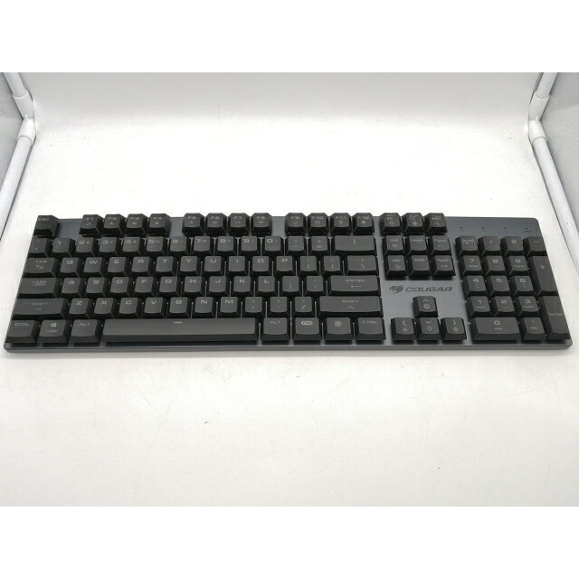 【中古】COUGAR COUGAR COUGARゲーミングキーボード LUXLIM - Red switch【熊本】保証期間1週間