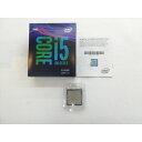 【中古】Intel Core i5-9600K (3.7GHz/TB:4.6GHz/SRELU/P0) BOX LGA1151/6C/6T/L3 9M/UHD6...