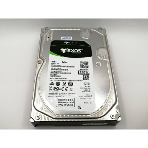 【中古】Seagate ST8000NM000A 8TB/7200rpm/256MB/6Gbps【熊本】保証期間1週間 【中古】Seagate ST8000NM000A 8TB/7200rpm/256MB/6Gbps【熊本】保証期間1週間