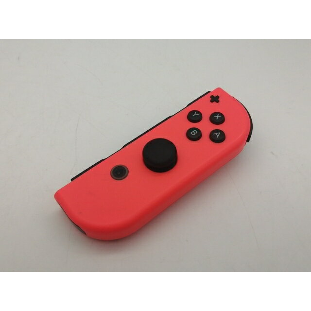 【中古】Nintendo Switch Joy-Con（R）ネオンレッド [コントローラー]【町田】保証期間1週間【ランクC】