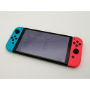 【中古】Nintendo Switch 本体 (有機ELモデル) HEG-S-KABAA ネオンブルー・ネオンレッド 【2021年10月】【三宮センター】保証期間1ヶ月【ランクA】