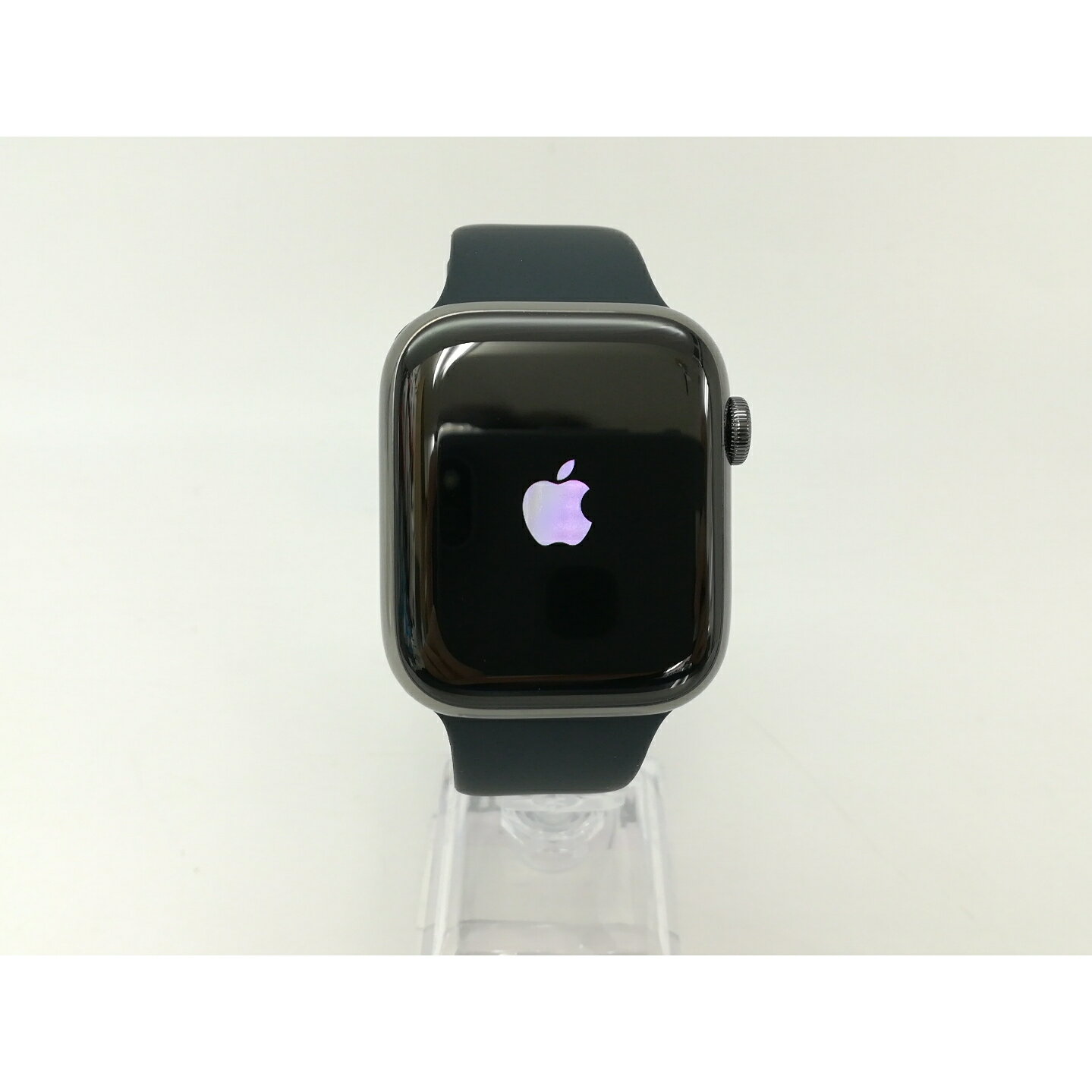 Apple Apple Watch Series9 45mm Cellular グラファイトステンレススチールケース/ミッドナイトスポーツバンド(M/L) MRMW3J/A保証期間1ヶ月