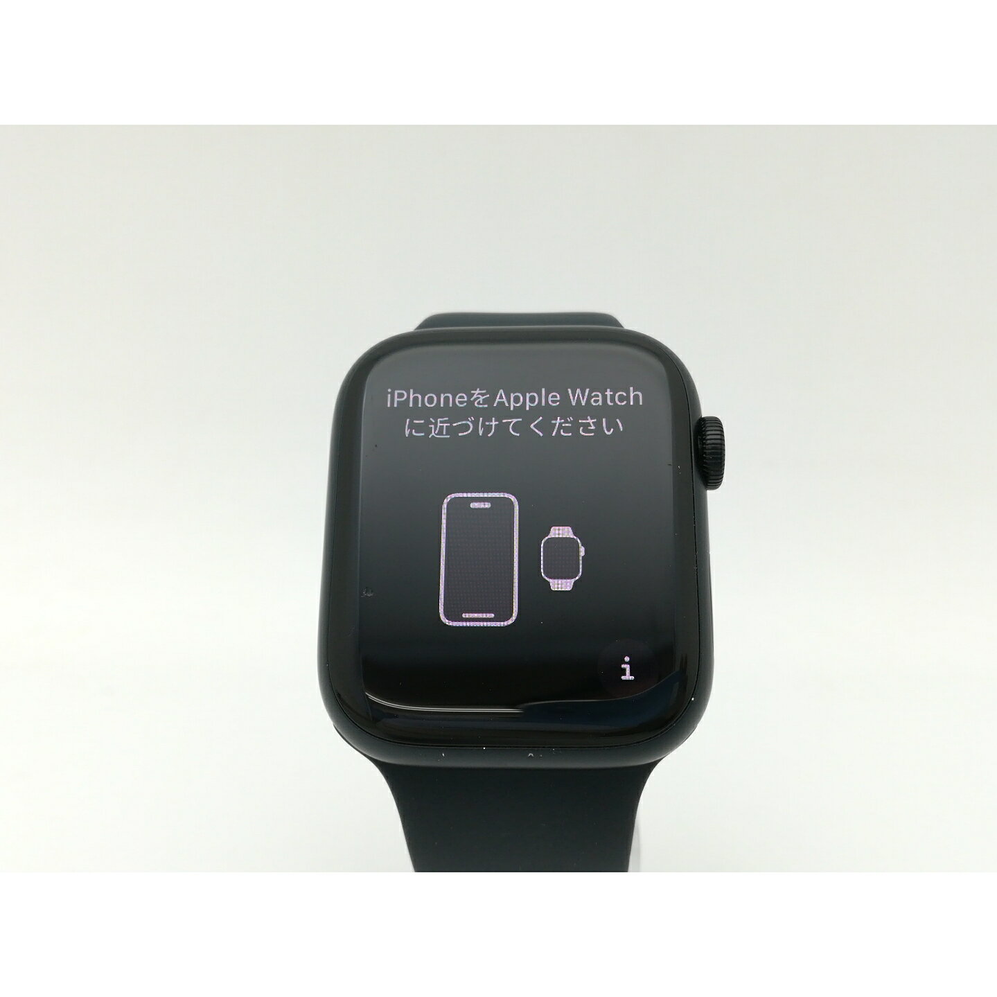 【中古】Apple Apple Watch Series8 45mm GPS ミッドナイトアルミニウムケース/ミッドナイトスポーツバンド MNP13J/A【三宮センター】保証期間1ヶ月【ランクC】