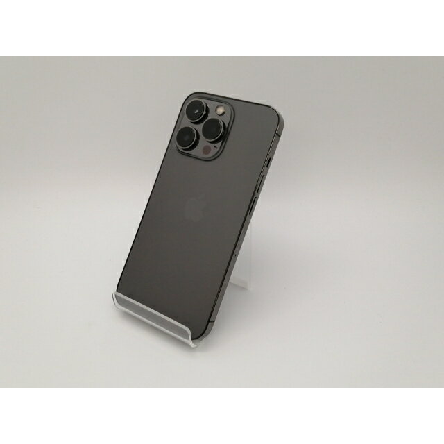 【中古】【赤ロム保証あり】Apple SoftBank 【SIMフリー】 iPhone 13 Pro 128GB グラファイト MLUE3J/A【三宮センター】保証期間1ヶ月【ランクC】
