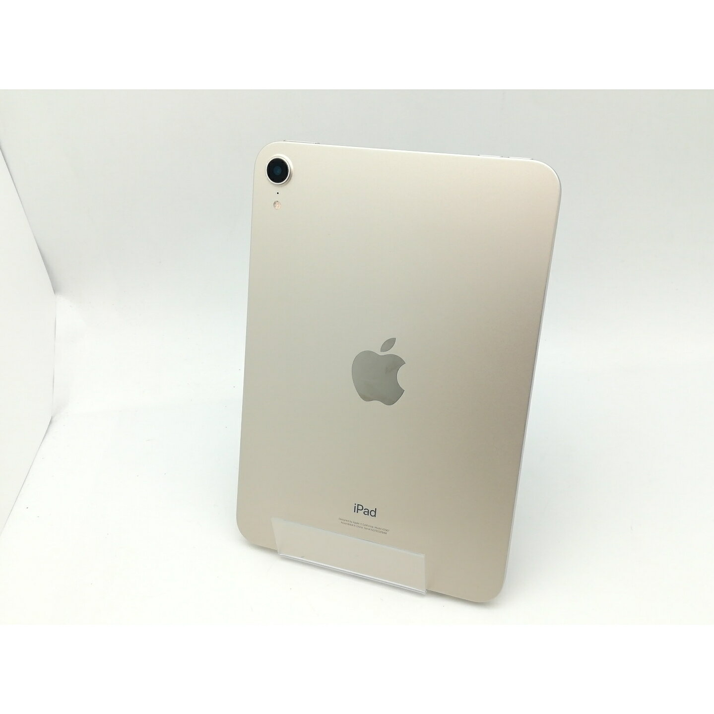 【中古】Apple 【Wi-Fi】 iPad mini(第6世代/2021) 64GB スターライト MK7P3J/A【三宮センター】保証期間1ヶ月【ランクA】