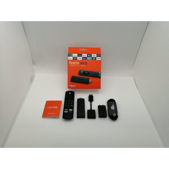 【中古】Amazon Fire TV Stick （第3世代/2020年発売モデル） Alexa対応リモコン（第3世代）付属【三宮センター】保証期間1週間【ランクB】