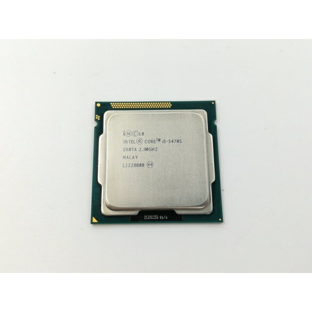 【中古】Intel Core i5-3470S (2.9GHz/TB:3.6GH