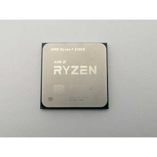 【中古】AMD Ryzen 7 5700X (3.4GHz/TC:4.6GHz) bulk AM4/8C/16T/L3 32MB/TDP 65W【三宮センター】保証期間1週間 【中古】AMD Ryzen 7 5700X (3.4GHz/TC:4.6GHz) bulk AM4/8C/16T/L3 32MB/TDP 65W【三宮センター】保証期間1週間