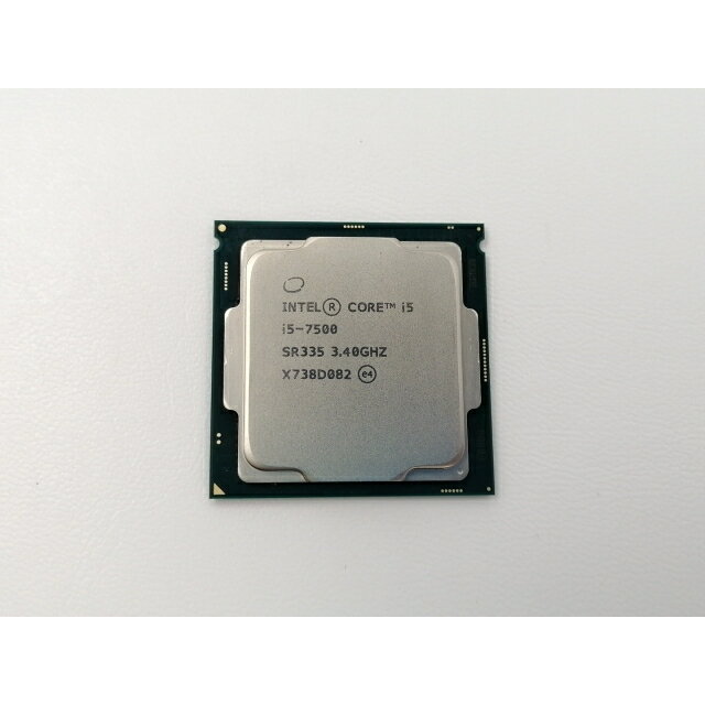 【中古】Intel Core i5-7500 (3.4GHz/TB:3.8GHz) bulk LGA1151/4C/4T/L3 6M/HD630/TDP65W【三宮センタ..