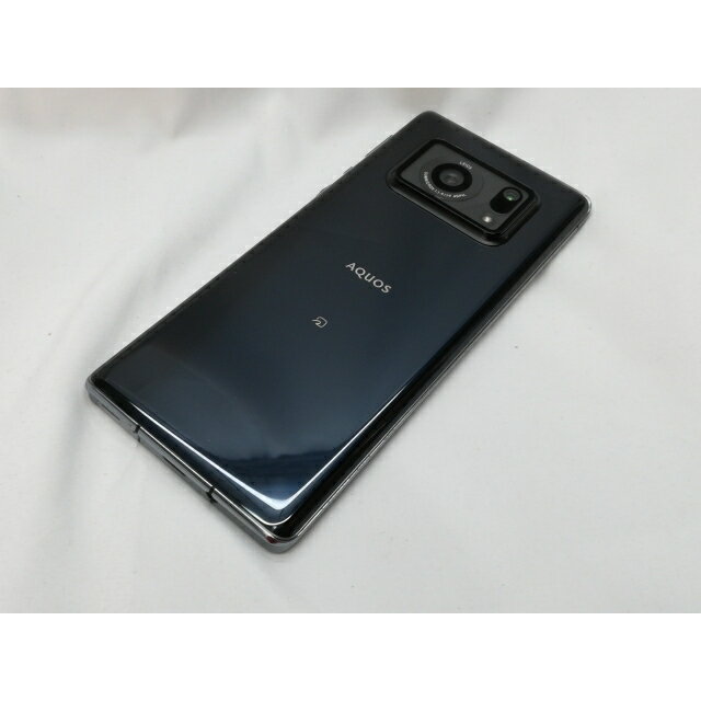 【中古】SHARP SoftBank 【SIMロック解除済み】 AQUOS R6 ブラック 12GB 128GB A101SH【神保町】保証期間1ヶ月【ランクB】