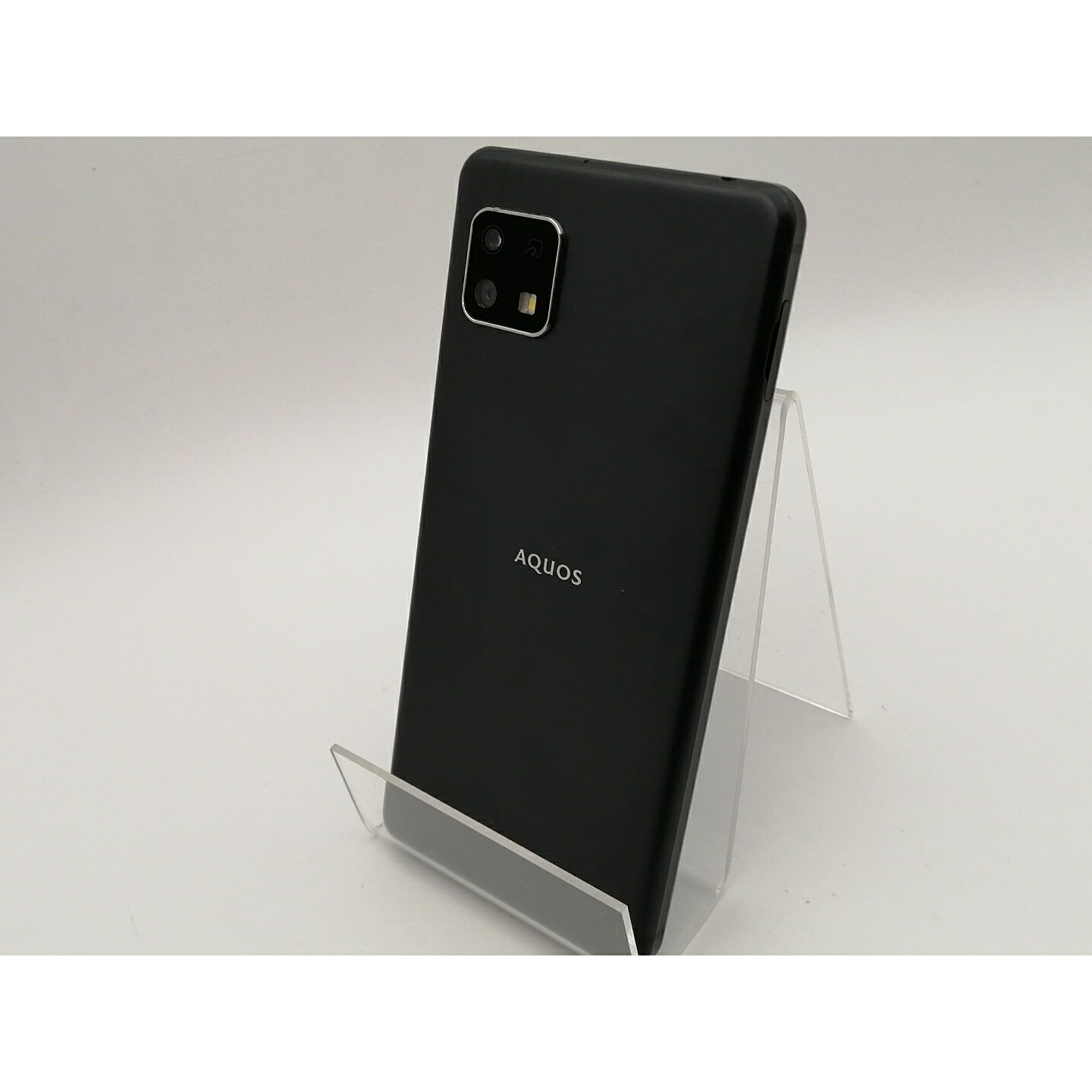 【中古】SHARP ymobile 【SIMロック解除済み】 AQUOS sense4 basic ブラック 3GB 64GB A003SH【神保町】保証期間1ヶ月【ランクB】