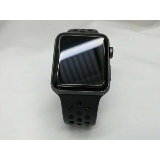 【中古】Apple Apple Watch Series3 Nike+ 42mm GPS スペースグレイアルミ/アンスラサイト/ブラックNikeスポーツバンド【神保町】保証期間1ヶ月【ランクC】