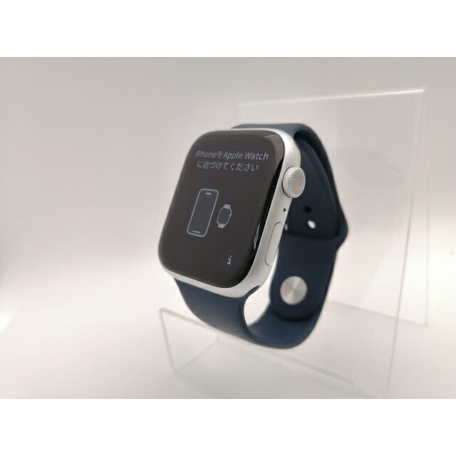 【中古】Apple Apple Watch Series9 45mm GPS シルバーアルミニウムケース/ストームブルースポーツバンド(M/L) MR9E3J/A【神保町】保証期間1ヶ月【ランクA】