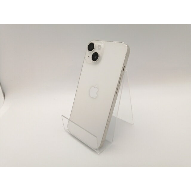 【中古】Apple au 【SIMフリー】 iPhone 14 128GB スターライト MPUQ3J/A【神保町】保証期間1ヶ月【ランクA】