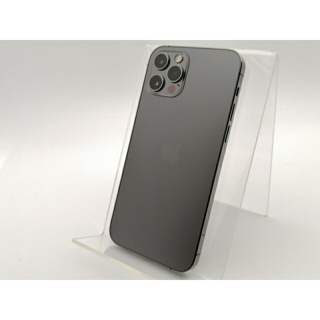 【中古】Apple SoftBank 【SIMロック解除済み】 iPhone 12 Pro 128GB グラファイト MGM53J/A【神保町】保証期間1ヶ月【ランクC】