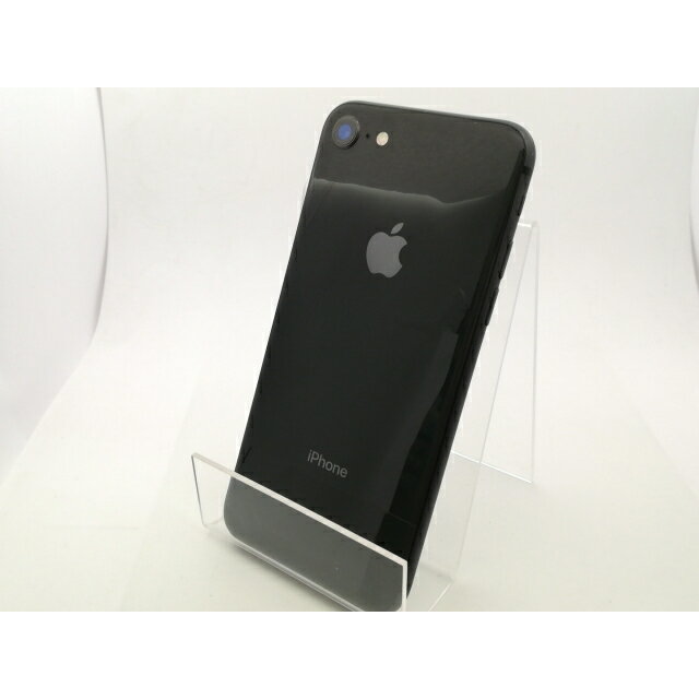【中古】Apple au 【SIMロック解除済み】 iPhone 8 64GB スペースグレイ MQ782J/A【神保町】保証期間1ヶ月【ランクB】