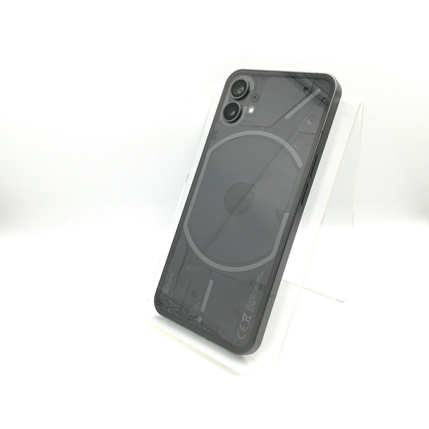 【中古】NOTHING 国内版 【SIMフリー】 Nothing Phone (1) 8GB 128GB ブラック A10400011【吉祥寺】保証期間1ヶ月【ランクB】