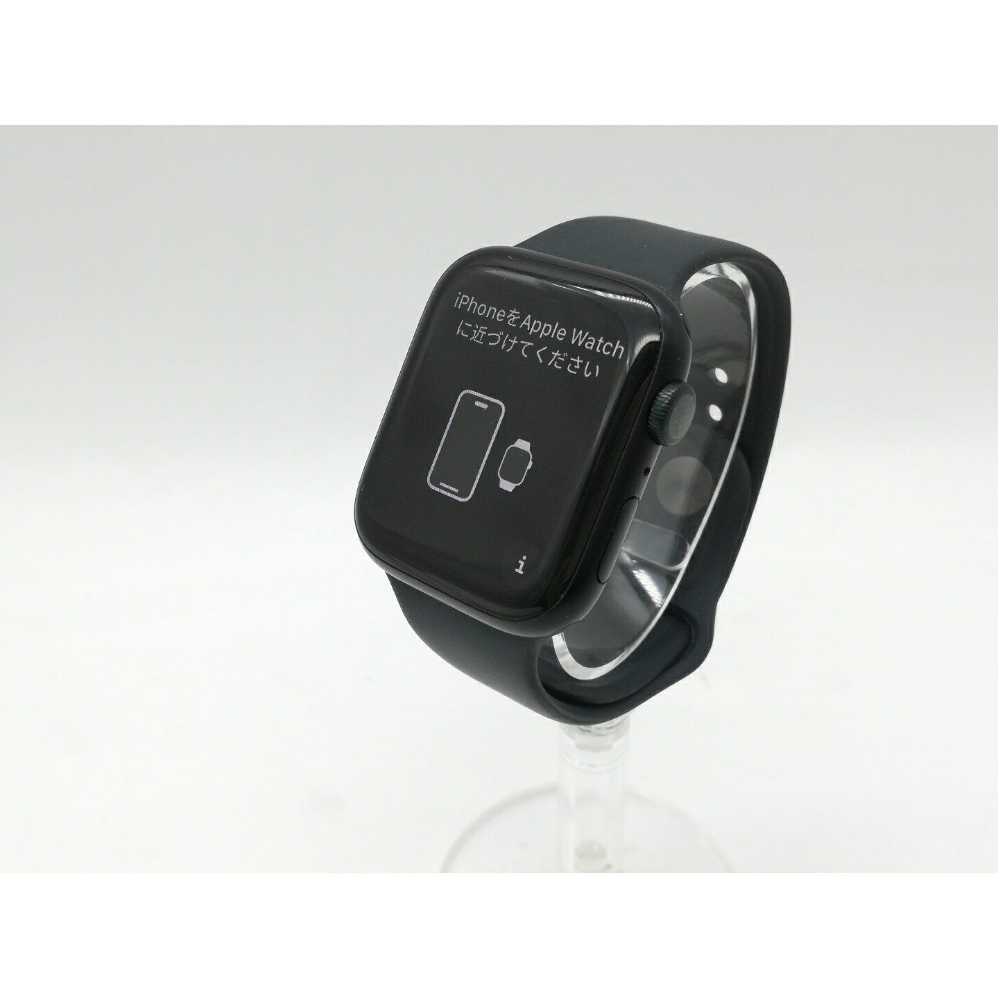 【中古】Apple Apple Watch Series8 45mm GPS ミッドナイトアルミニウムケース/ミッドナイトスポーツバンド MNP13J/A【吉祥寺】保証期間1ヶ月【ランクB】