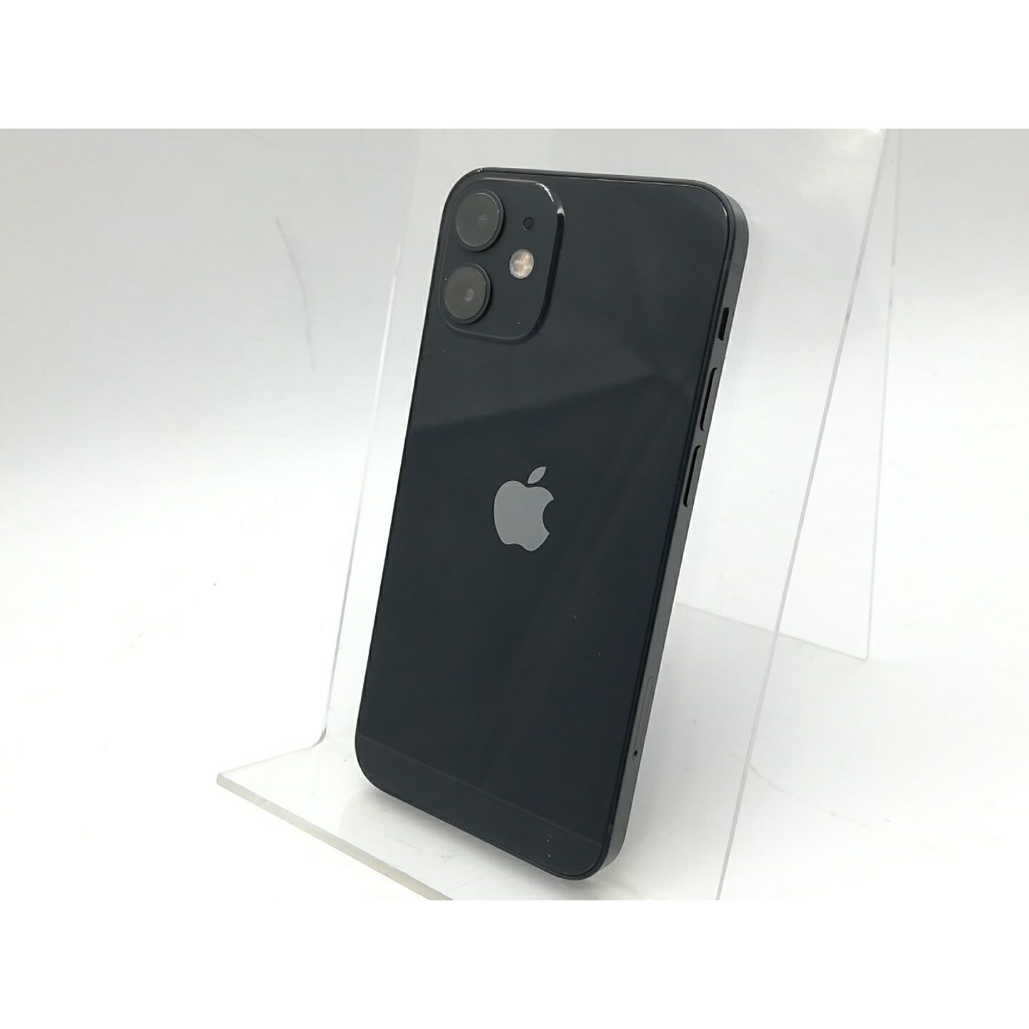 【中古】Apple au 【SIMロック解除済み】 iPhone 12 mini 64GB ブラック MGA03J/A【吉祥寺】保証期間1ヶ月【ランクC】