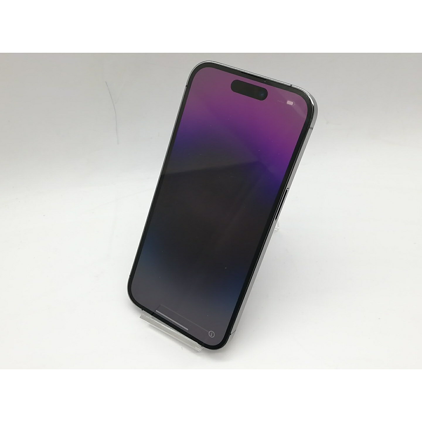 【中古】Apple au 【SIMフリー】 iPhone 14 Pro 256GB ディープパープル MQ1E3J/A【吉祥寺】保証期間1ヶ月【ランクB】