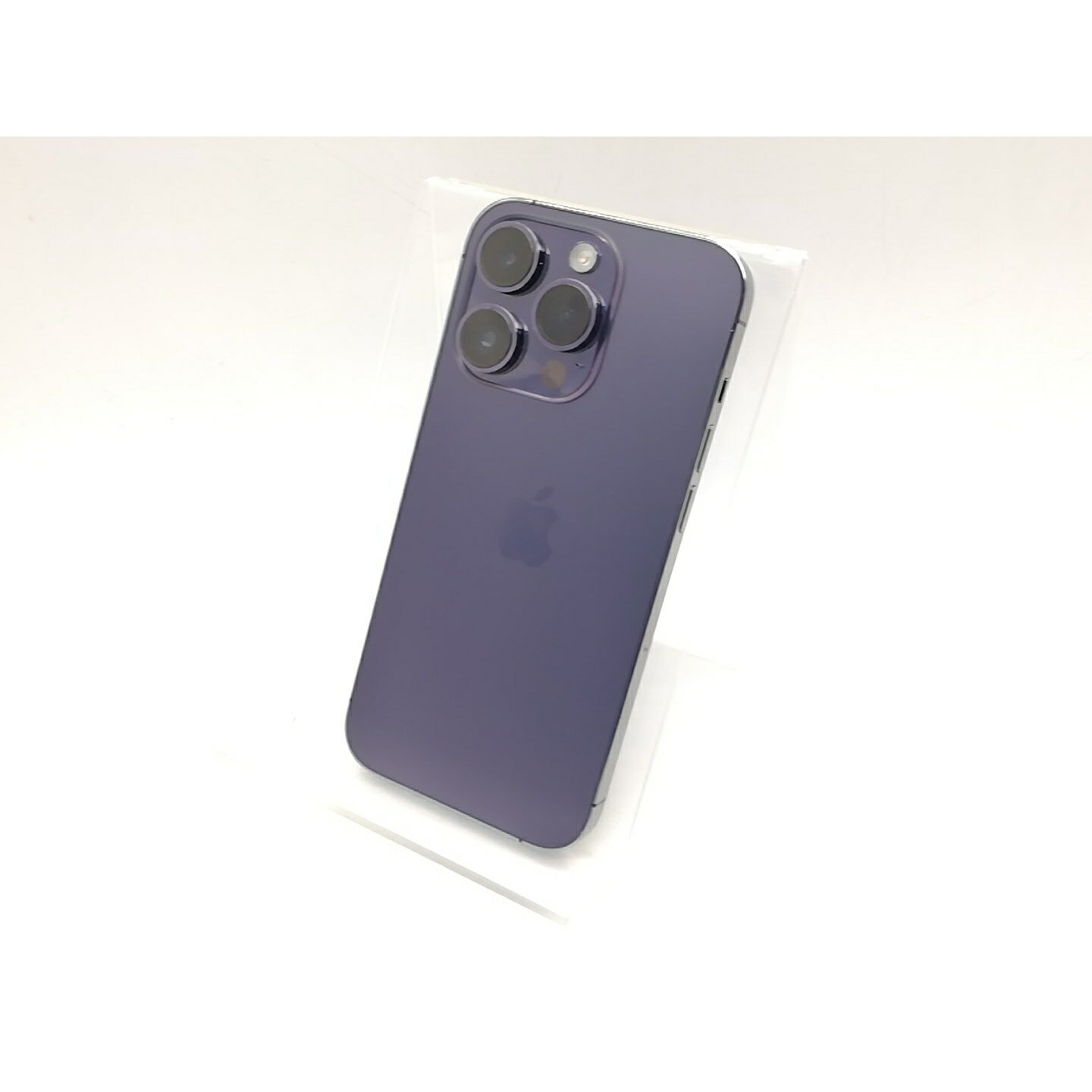 【中古】Apple 国内版 【SIMフリー】 iPhone 14 Pro 128GB ディープパープル MQ0F3J/A【吉祥寺】保証期間1ヶ月【ランクC】