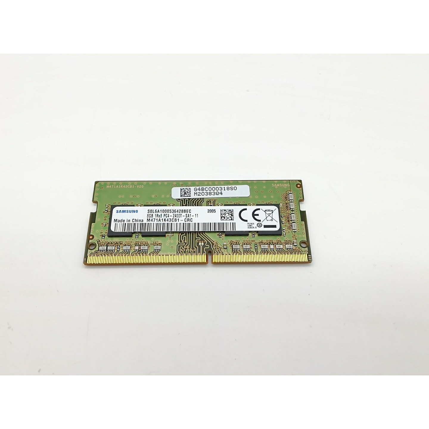 【中古】260PIN 8GB DDR4-2400(PC4-19200) SODIMM 【ノートPC用】【吉祥寺】保証期間1週間