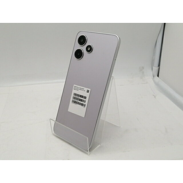 【中古】Xiaomi au 【SIMフリー】 Redmi 12 5G 4GB 128GB ポーラーシルバー XIG03【札幌南2条】保証期間1ヶ月【ランクA】