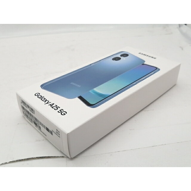 【未使用】SAMSUNG UQmobile 【SIMフリー】 Galaxy A25 5G ブラック 4GB 64GB SCG33【札幌南2条】保証期間3ヶ月