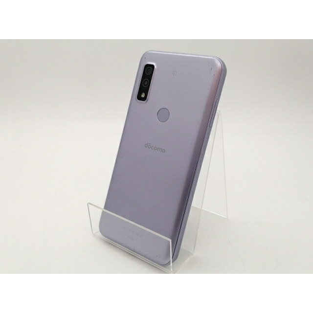 【中古】Fujitsu docomo 【SIMフリー】 arrows We パープル 4GB 64GB F-51B【札幌南2条】保証期間1ヶ月【ランクC】
