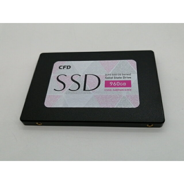 【中古】CFD CSSD-S6B960CG3VX 960GB/SSD/6GbpsSATA/TLC【札幌南2条】保証期間1週間