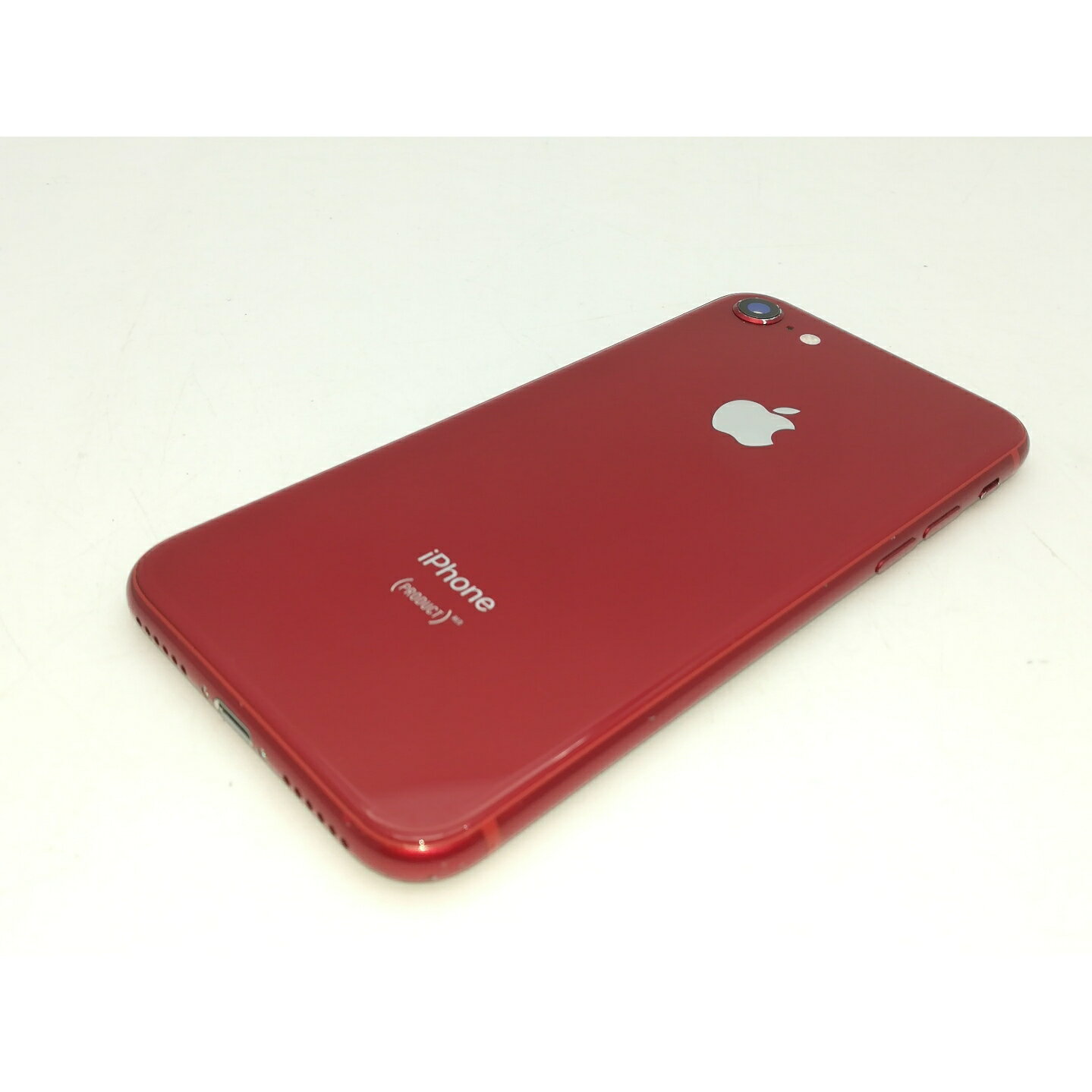 【中古】Apple au 【SIMロック解除済み】 iPhone 8 64GB PRODUCT RED Special Edition MRRY2J/A【札幌南2条】保証期間1週間【ランクC】