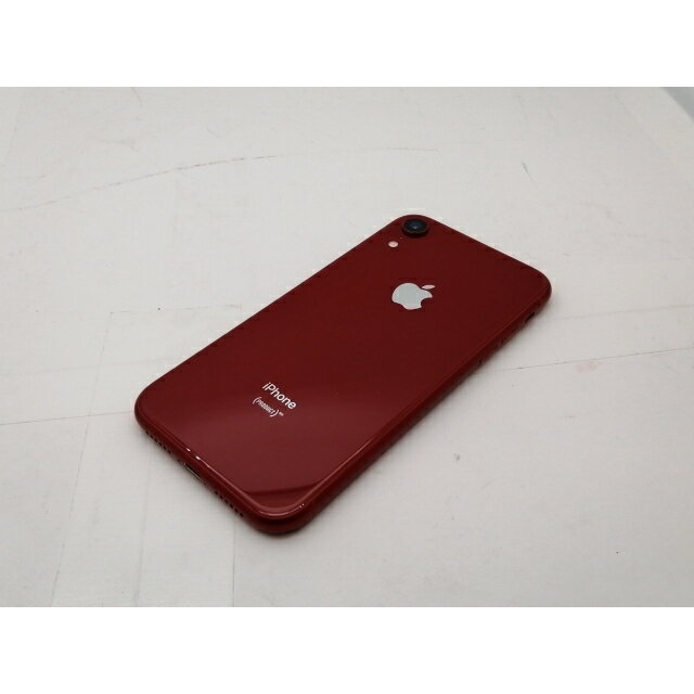 【中古】Apple au 【SIMロック解除済み】 iPhone XR 64GB (PRODUCT)RED MT062J/A【札幌南2条】保証期間1ヶ月【ランクB】