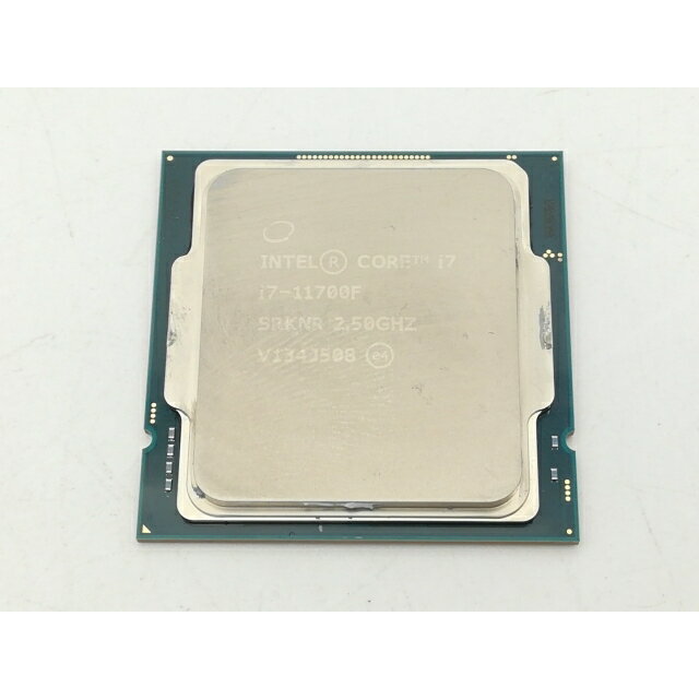 【中古】Intel Core i7-11700F (2.5GHz/TB:4.8GHz) BOX LGA1200/8C/16T/L3 16M/No iGPU/TDP65W【札幌南2条】保証期間1週間