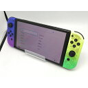 【中古】Nintendo Switch 本体 (有機ELモデル) HEG-S-KCAAA スプラトゥーン3エディション【池袋東口】保証期間1ヶ月【ランクA】