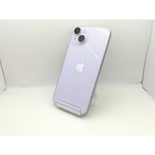【中古】Apple 国内版 【SIMフリー】 iPhone 14 128GB パープル MPUY3J/A【池袋東口】保証期間1ヶ月【ランクA】