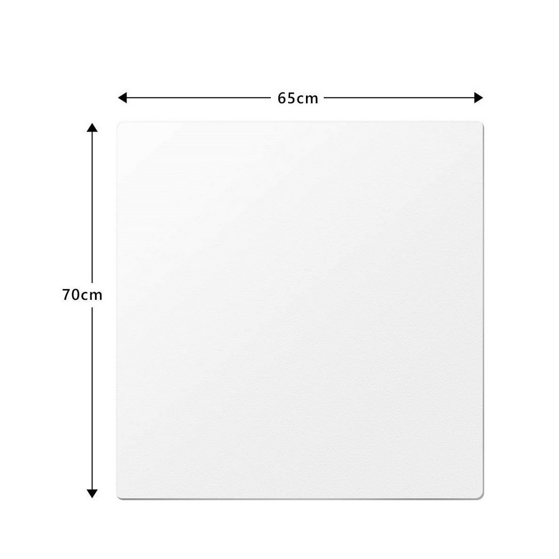 冷蔵庫マット 65*70cm 厚さ2.0mm 無色 