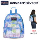 NEW 【公式】JANSPORT ミニリュック ジャンスポーツ HALF PINT - BATIK WASH - JS00TDH6Z47 ハーフパイント水色 バティック ウォッシュ ミニ バッグ バック ミニバッグ バックパック リュックサック ジャンスポ レディース 女子 女性 キッズ ブランド リックサック