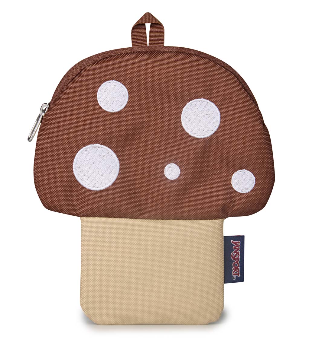 【公式】JANSPORT ポーチ ジャンスポーツ MUSHROOM POUCH - JS0A85VM マッシュルームポーチ きのこポーチ 緑 グリーン カーキ 茶色 ブラウン ジャンスポ コスメ 文房具 小物 ガジェット アクセサリー 収納 メンズ レディース ユニセックス プレゼント jansport-10001538 JanSport/ジャンスポーツ公式SHOP サンプル画像2