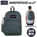 ジャンスポーツ リュック 【公式】JANSPORT リュック ジャンスポーツ SUPERBREAK PLUS - DARK SLATE - JS0A4QUE47G スーパーブレイク スーパーブレーク グレー 灰色 ジャンスポ サイドポケット メンズ レディース PCスリーブ バックパック 学生 通学 高校生 大学生 通勤 旅行 部活 通学リュック